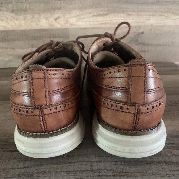 Cole Haan Original Grand C21133 Men\'s Woodbury Long Wingtip Oxford Shoes Sz 10 M main image 5
